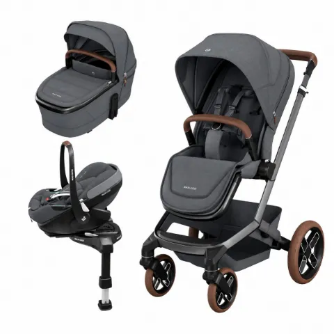 Kit Carrinho Fame 4 em 1 Maxi Cosi — Maxi Cosi, Travel System